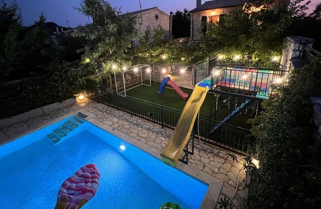 Splendid Gouvia Villa | 3 Bedrooms | Villa Yiarios | Private Children's.