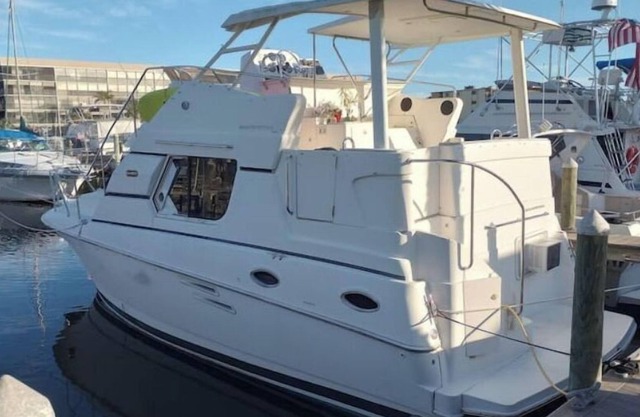 Stay Aboard a Beachside Boatel