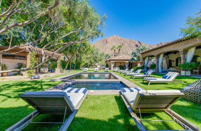 STR 2025 002405 - Tuscan Camelback Mountain Mansion - Close to everything!