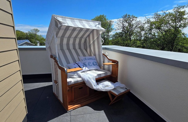 StrandGut 49 - Penthouse with a view. Sauna. Roof terrace. Exclusive.