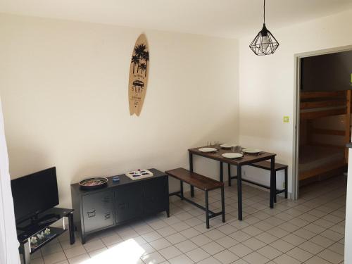 Studio à moins de 50m de l'école de voile.