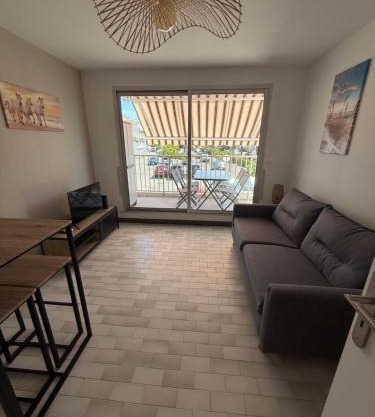 Studio 4 pers Clim, terrasse et parking