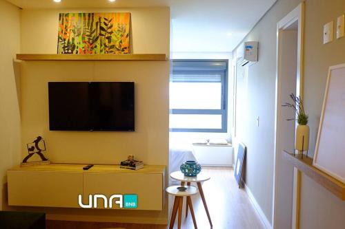 Studio charmoso no Parque Una com garagem