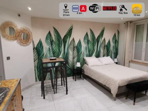 Studio cosy proche Paris et Versailles