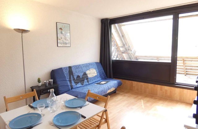 Studio for 4 with balcony, Piau-Engaly