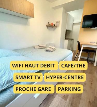 Studio GOOD VIBES - Wifi - Cosy - Hyper-centre
