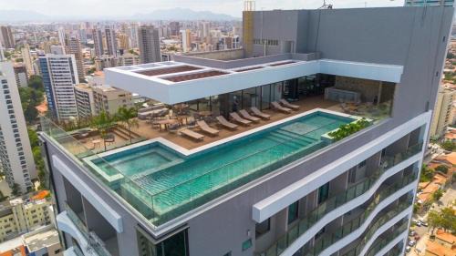 Studio moderno com Rooftop