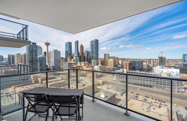 Stunning 1BR with Calgary Tower views! *Stampede!*