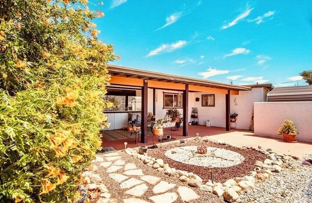 Stunning 3-Bed/2-Bath Villa with Hot Tub, Pool, & Garden in Joshua Tree