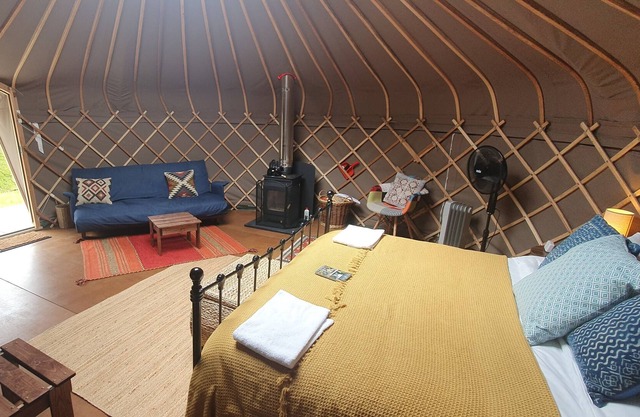 Stunning Premium Yurt in Kelburn Estate near Largs
