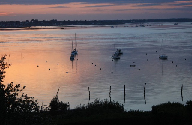 Stunning views of the Gulf entrance (with bicycles)