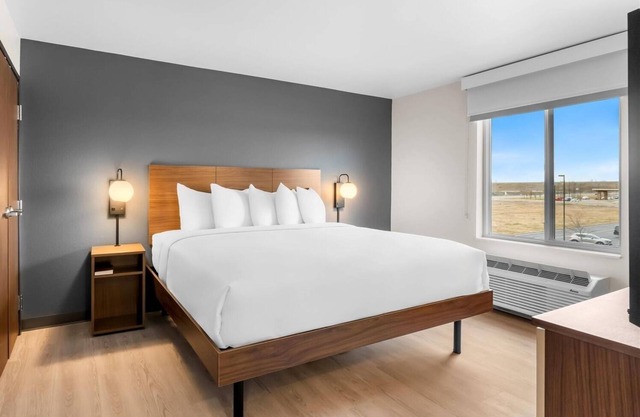 Stylish Suite w/Modern Design & Practical Features for Business Travelers