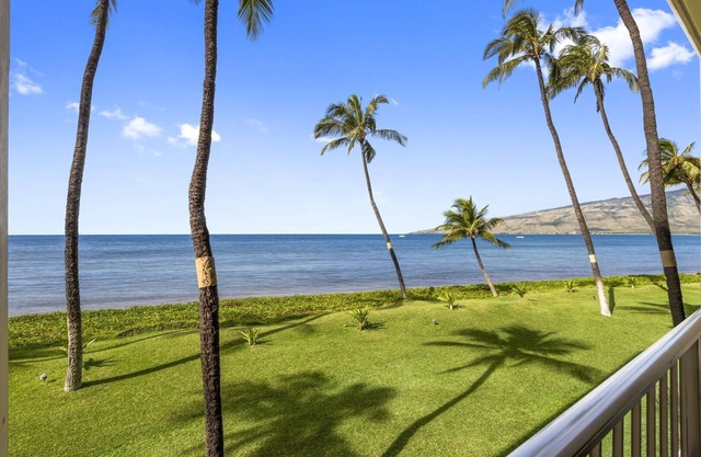 Sugar Beach 217 Front Row Ocean Views in Beautifully Upgraded Beachfront Condo Home