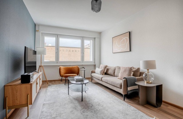 Sunny Gundeldingen 2BR w/Storage, 5 min to Train, by Blueground
