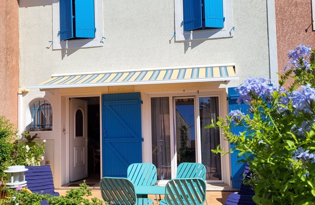 Sunny villa near Gruissan Village, Beach and Port