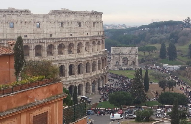 SUPERACTIC APARTMENT WITH SPLENDID TERRACE ON THE COLOSSEUM, BREATHTAKING VIEW