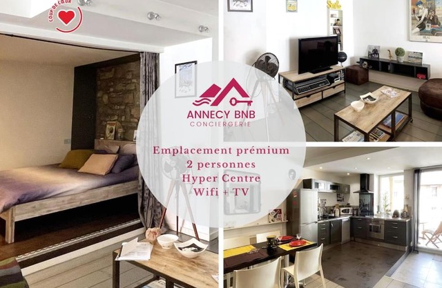 SUR LE THIOU, Cosy 2 pers, en vieille ville