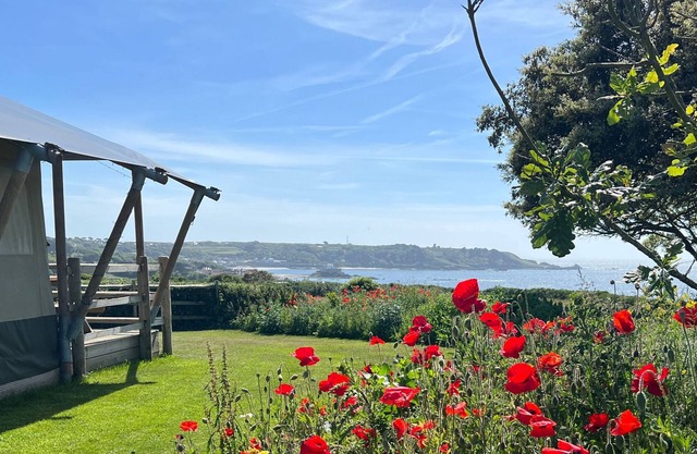 Sustainable Coastal Retreat: Luxury Glamping Safari Tent - Sleeps 6!