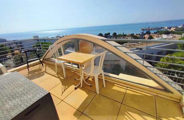 T2 Avec Piscine, Parking, Wifi, Netflix, Clim, Terrasse Vue Extra !