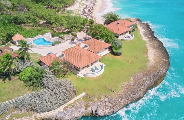 Take it easy at this unique and tranquil ocean front getaway.