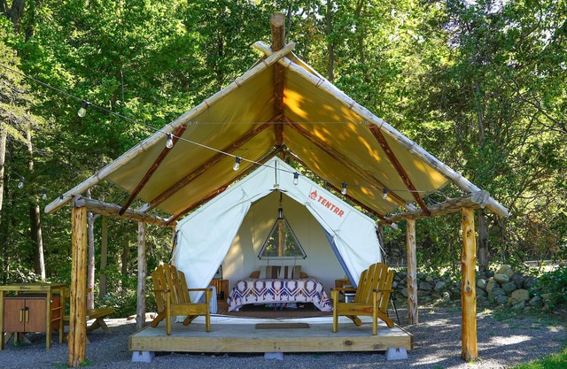 Tentrr Signature Site - Appalachian Trail Hilltop Hideaway - Coleman Cooking Sit