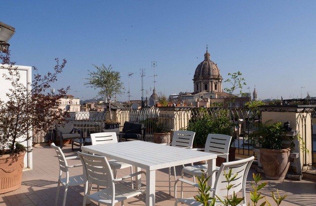 Terrace on the Monuments of Rome by BelcantoVillas