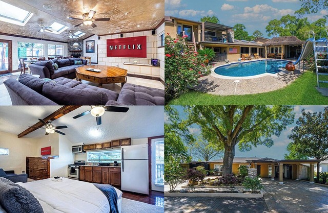 Texas Size + Pool + Hottub + Bar + 8 bedroom+ Ping Pong + Guest Suite