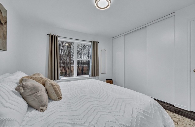 The charming 3 bedroom with a river view