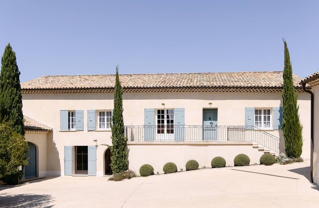 The house in the vineyards