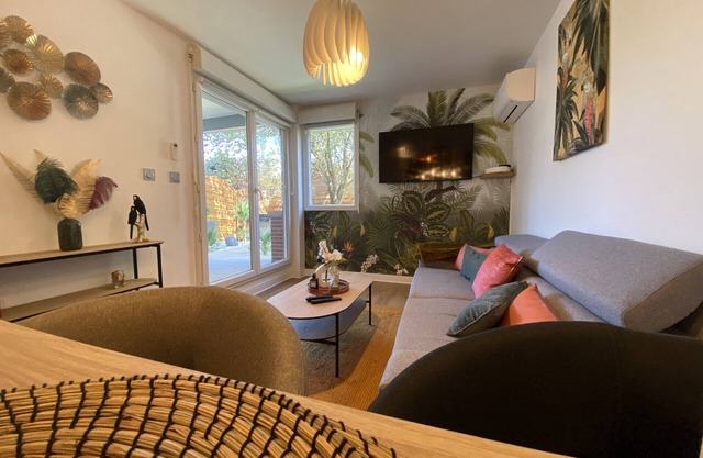 The Jungle : 1bdr with garden & spa