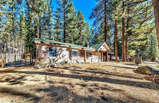 The Lazy Bear's Den-guests love the backyard, family room and location!