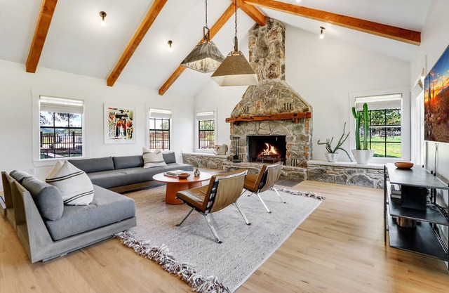 The Main House at D2 Farms I Couples retreat with hot tub and pool.
