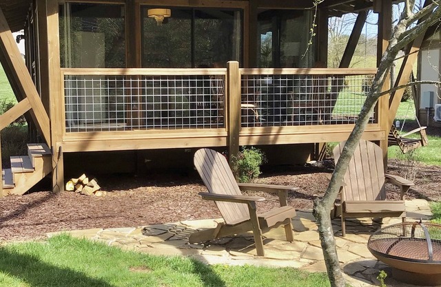 The Makenzee at Ridgeview. Asheville rental! Luxurious Glamping!