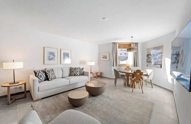 The newly renovated holiday flat "Abitaziun Caspar Badrutt 302" in St.