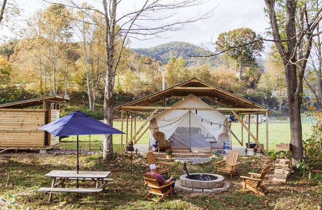 The Outpost at Ferguson Farms Glamping Tent
