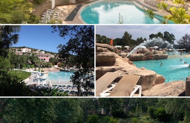 the restanques of the golf course of saint tropez in Grimaud near the swimming pools Air-conditioned