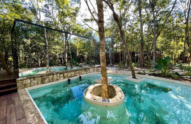 Tinyhome Meets Glamping Mayan Jungle Experience!