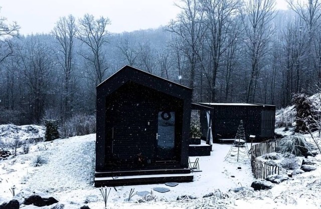 TinyHouse with Sauna at the edge of the forest