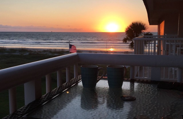 Top floor Ocean View Cocoa Beach Condo at the Spanish Main