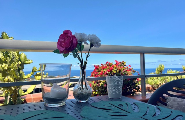 Top floor! with TOP sea AND Teide view, pool, WLAN, fitness