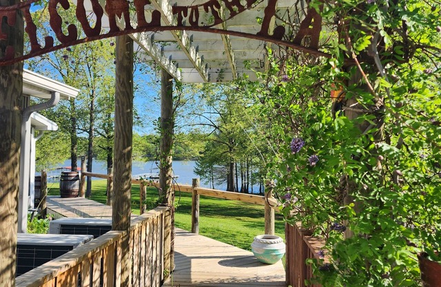 Tranquil setting! Desired location on Ky Lake with dock. Minutes to town.