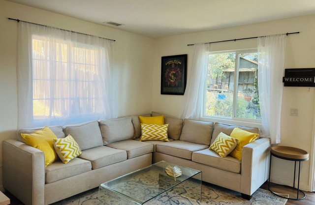 tucked away with room to play