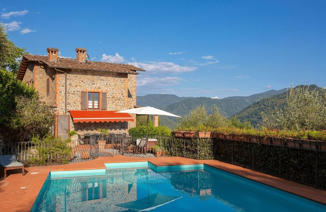 Tuscan Villa with Panoramic Views & Private Pool