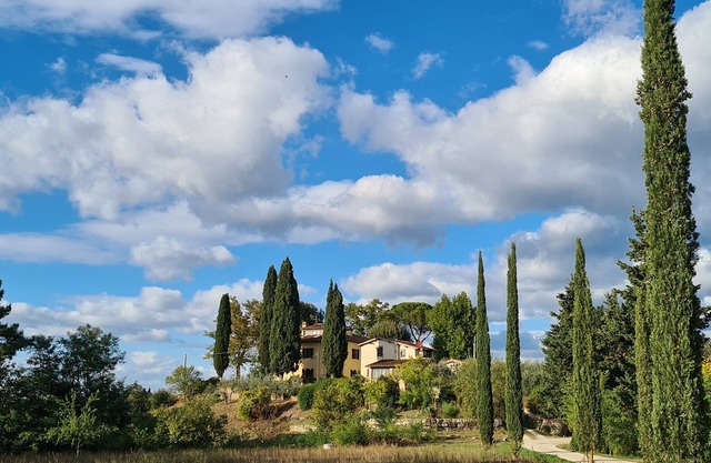 Tuscan Villa with Panoramic View - near Florence, Siena & Arezzo