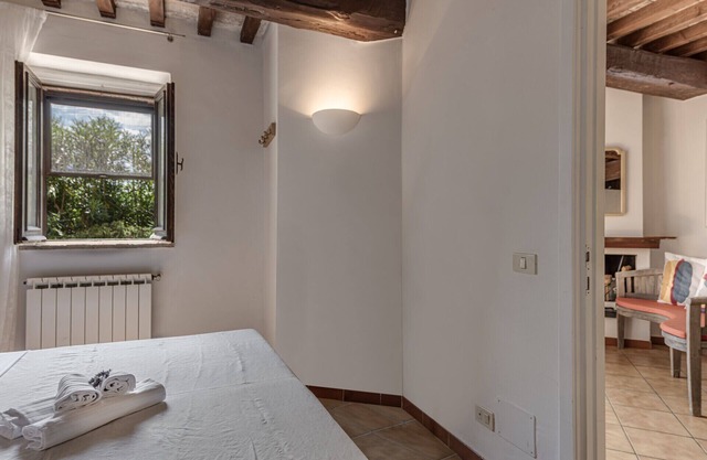 Two-room apartment with Veranda and one bedroom near Montalcino