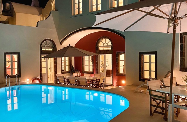 Unique 1868 Winery Canava - Caldera View, Private Pool, Hot tub, Sunbathing deck