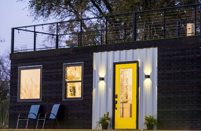 Unique Container Home with Rooftop Deck
