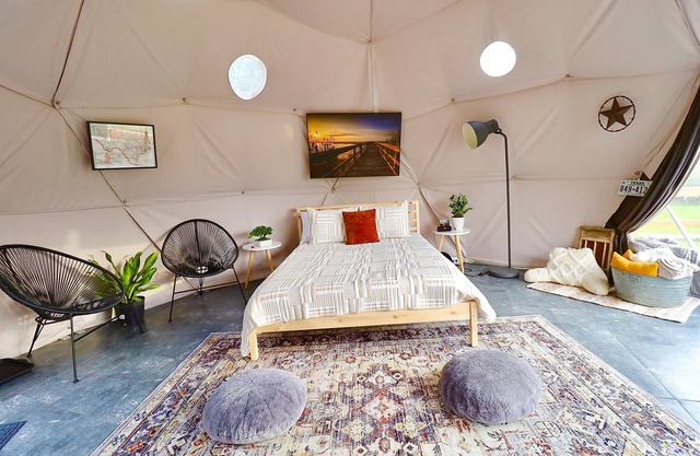Unique Glamping Dome in East Texas