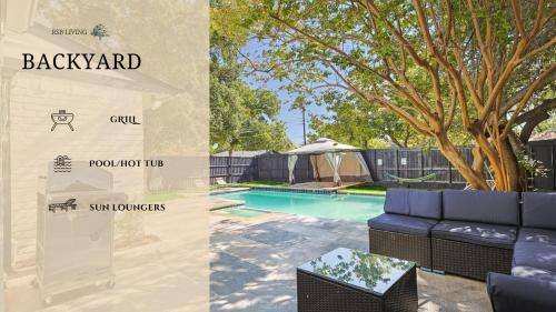 Upscale 6BR 2,5BA Holiday Home with Pool, Hot Tub & Game Room