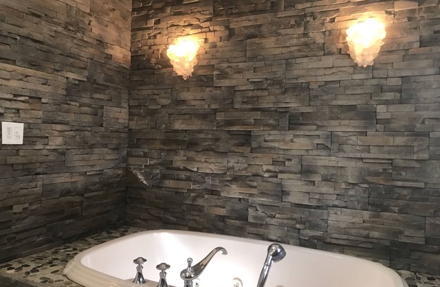 Upscale organic modern with whirl pool